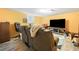 Comfortable living room with a large television, cozy seating, and a relaxed atmosphere at 3620 Darwin Pl, Duluth, GA 30096