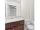 Bathroom featuring a vanity with granite countertops, a toilet, and a shower at 5843 Taka Ln, Lithonia, GA 30038