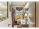 Bathroom featuring a granite countertop, window and classic fixtures at 1263 Blueberry Trl, Decatur, GA 30033