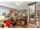 Inviting office space with vintage decor, a cozy rug, and ample room for creativity at 1263 Blueberry Trl, Decatur, GA 30033