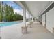Beautiful poolside view showcasing covered patio and community pool at 568 Teversham Dr, Mcdonough, GA 30253