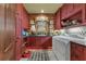 Functional laundry room with custom cabinetry and modern appliances, offering convenience and style at 14501 Woolsey Rd, Hampton, GA 30228