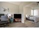 Open floor plan featuring an office with a view of the bedroom at 1511 Rocky Knoll Ln, Dacula, GA 30019