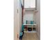 Mudroom boasts a bench with storage, hanging space, and convenient organization for a tidy entryway at 1472 Lynchburg Pl, Marietta, GA 30062
