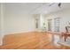 Bright living room space featuring hardwood floors and natural light at 3202 Saute Way, Avondale Estates, GA 30002
