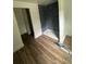 Updated bathroom with tiled shower and new flooring, ready for finishing details at 451 Collier Ridge Nw Dr, Atlanta, GA 30318