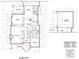 Detailed first floor plan showing layout of rooms, including kitchen and Gathering room at 1200 Mansfield Ne Ave, Atlanta, GA 30307