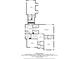 Detailed floor plan showcasing the primary bedroom, bedrooms, bathrooms, laundry room, and hall on the upper floor at 400 Mabry Pl, Atlanta, GA 30319