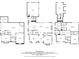 Complete floor plan showcasing a 4755 sq ft home layout with basement, main and upper floors including all rooms at 400 Mabry Pl, Atlanta, GA 30319