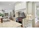 Bright and airy kitchen with granite countertops, luxury appliances and an open concept design at 400 Mabry Pl, Atlanta, GA 30319