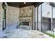 Outdoor fireplace featuring stone and brickwork at 400 Mabry Pl, Atlanta, GA 30319
