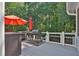 An outdoor deck features a grill and open space at 1875 Edgemont Ct, Cumming, GA 30041