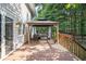 The outdoor living area includes a large deck and a gazebo perfect for entertaining at 573 Hastings Way, Jonesboro, GA 30238