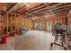 Unfinished basement with exposed rafters at 1858 Glenview Park Cir, Duluth, GA 30097