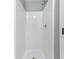 White tiled shower at 2930 Heather Stone Way, Lawrenceville, GA 30043