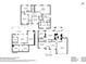 Detailed floor plan showcasing layout of basement, first and second floors with measurements and room names at 2359 Saint Kennedy Ln, Buford, GA 30518