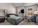 Bedroom with large windows and neutral decor at 2829 Wild Laurel Ct, Norcross, GA 30071