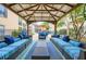 This lounge area features outdoor seating and a pool in the background at 3777 Peachtree Ne Rd # 438, Brookhaven, GA 30319