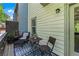 Comfortable outdoor living on this balcony with views of the lush surroundings at 1325 Oakview Rd, Decatur, GA 30030