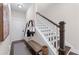 Bright entryway with staircase and stylish decor at 1325 Oakview Rd, Decatur, GA 30030