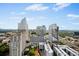 Stunning city view showcasing the skyline and surrounding greenery at 3324 Peachtree Ne Rd # 2718, Atlanta, GA 30326