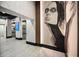 Building lobby boasts stylish art installations and modern elevators at 3324 Peachtree Ne Rd # 2718, Atlanta, GA 30326