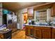 A smaller kitchen features stainless steel appliances and a functional layout for cooking at 379 Utoy Sw Cir, Atlanta, GA 30331