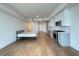 Modern condo living space with a sleek kitchen and bright, open layout at 788 W Marietta Nw St # 512, Atlanta, GA 30318