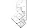 Detailed floor plan showcasing the layout of the house, including the primary bedroom and living spaces at 2660 Peachtree Nw Rd # 23A, Atlanta, GA 30305