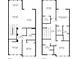 Detailed floor plan showcasing the layout of the home, including room dimensions and locations at 383 Pratt Drive #506 Dr, Atlanta, GA 30315