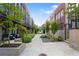 Beautifully landscaped community with well-maintained sidewalks and inviting green spaces at 1244 Chelsea Nw Cir, Atlanta, GA 30318
