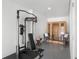 Home gym featuring exercise equipment and a sauna for a complete workout experience at 1244 Chelsea Nw Cir, Atlanta, GA 30318