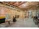 Unfinished basement featuring exposed insulation and framing, offering potential for customization at 208 Wilshire Ter, White, GA 30184