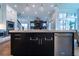 Kitchen island with stainless steel dishwasher and view to Gathering room at 4503 Atley Woods Se Dr, Atlanta, GA 30339