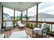 Screened porch featuring outdoor seating and views of backyard at 4503 Atley Woods Se Dr, Atlanta, GA 30339