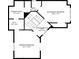 Second story layout with dimensions, including primary bedroom and bath at 320 Harden St, Atlanta, GA 30312
