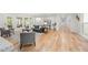 Bright living room features hardwood flooring, natural light and neutral colors at 3710 Country Estate Dr Nw, Kennesaw, GA 30152