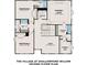 Second floor plan featuring loft, three bedrooms, two baths, laundry, and owner's suite at 4778 Moonstone Trce, Kennesaw, GA 30144
