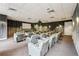 Modern theater room featuring comfortable seating, overhead projector, and a large screen for immersive viewing at 711 Cosmopolitan Ne Dr # 802, Atlanta, GA 30324