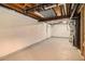 Unfinished basement with concrete floor and block walls, ready for customization at 120 E Cainwood E Ct, Atlanta, GA 30349