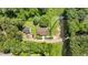 Aerial view of the property highlighting the location and surrounding area at 161 Old Vandiver Dr, Canton, GA 30114