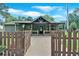Charming home with fenced front yard, covered porch and inviting entry at 161 Old Vandiver Dr, Canton, GA 30114