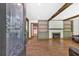 Inviting living room with decorative fireplace and wood beams at 161 Old Vandiver Dr, Canton, GA 30114