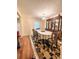 Dining room featuring a hutch, a chandelier and matching chairs at 287 Willow Cove Ct, Lawrenceville, GA 30044