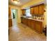 Bright kitchen with stainless steel sink, and ample counter space at 287 Willow Cove Ct, Lawrenceville, GA 30044