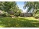 Spacious backyard with a privacy fence and lush green grass perfect for outdoor activities at 3158 Granby Ave, Scottdale, GA 30079