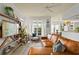 Comfortable living room showcasing a sectional sofa, large bookcase, and stylish decor at 3777 Peachtree Ne Rd # 1227, Brookhaven, GA 30319