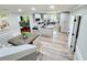Bright eat-in kitchen with granite counters, ample cabinet storage, and stainless steel appliances at 4086 Rex Road, Rex, GA 30273
