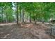 Private backyard featuring beautiful mature trees and plenty of room for outdoor activities at 3366 English Oaks Nw Dr, Kennesaw, GA 30144