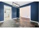 Dining room with slate tile flooring and open access to the kitchen at 3366 English Oaks Nw Dr, Kennesaw, GA 30144